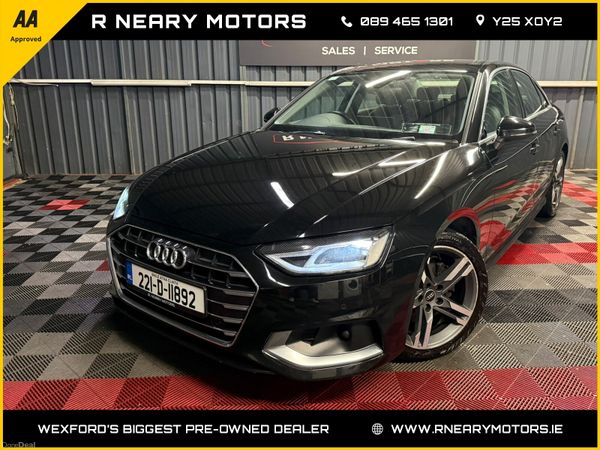 Audi A4 Saloon, Diesel, 2022, Black