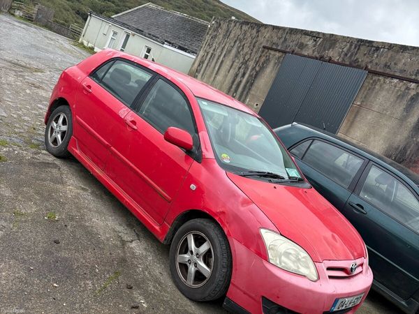 Toyota Corolla Hatchback, Diesel, 2004, Red
