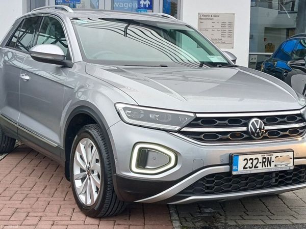 Volkswagen T-Roc SUV, Petrol, 2023, Silver