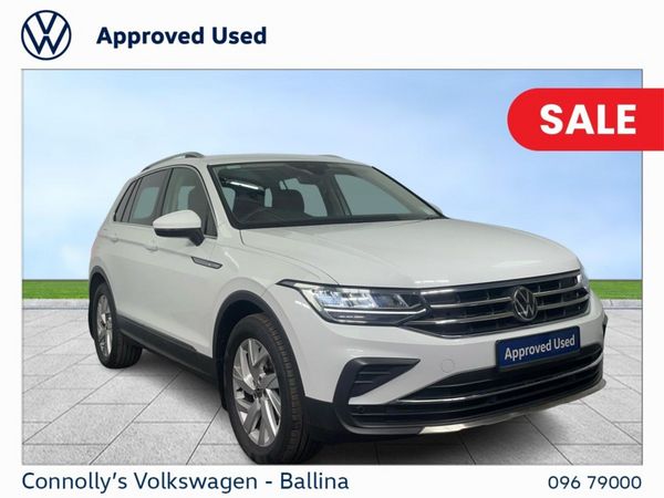 Volkswagen Tiguan SUV, Diesel, 2024, White
