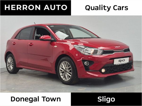 Kia Rio Hatchback, Petrol, 2023, Red