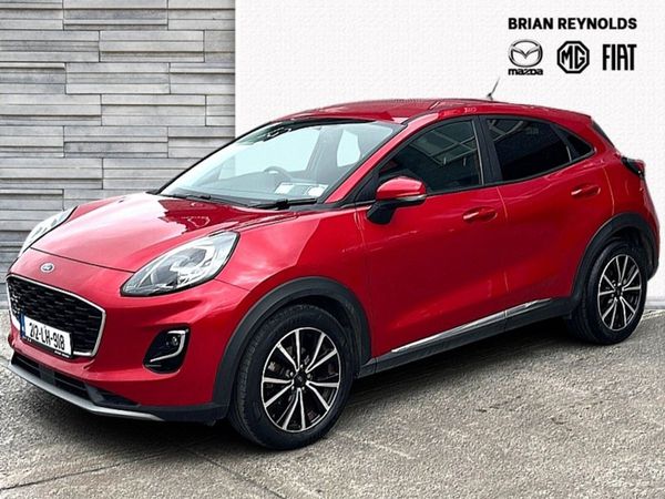 Ford Puma MPV, Petrol Hybrid, 2021, Red