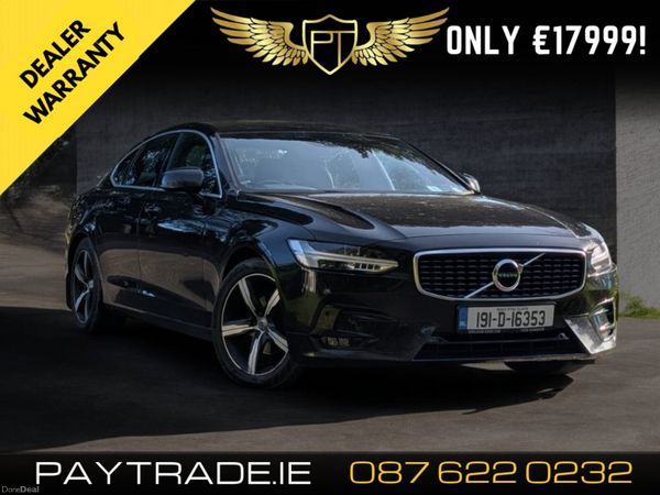 Volvo S90 Saloon, Diesel, 2019, Black