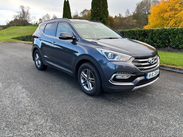 Hyundai Santa Fe SUV, Diesel, 2018, Blue