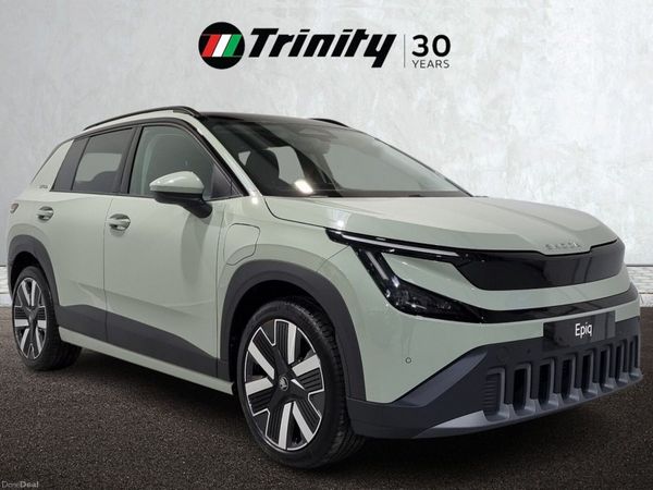 Skoda Epiq SUV, Electric, 2027, Green