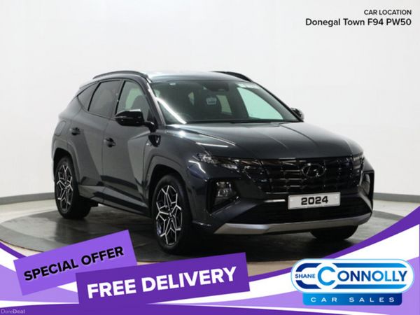 Hyundai Tucson SUV, Petrol Hybrid, 2024, Grey
