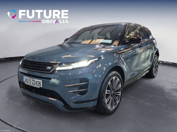 Land Rover Range Rover Evoque SUV, Petrol Plug-in Hybrid, 2024, Blue