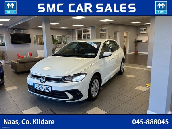 Volkswagen Polo Hatchback, Petrol, 2022, White