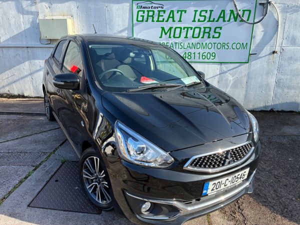 Mitsubishi Mirage Hatchback, Petrol, 2020, Black