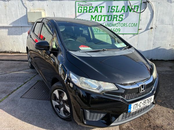 Honda Fit Hatchback, Petrol Hybrid, 2017, Black