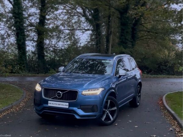 Volvo XC90 SUV, Diesel Plug-in Hybrid, 2017, Blue