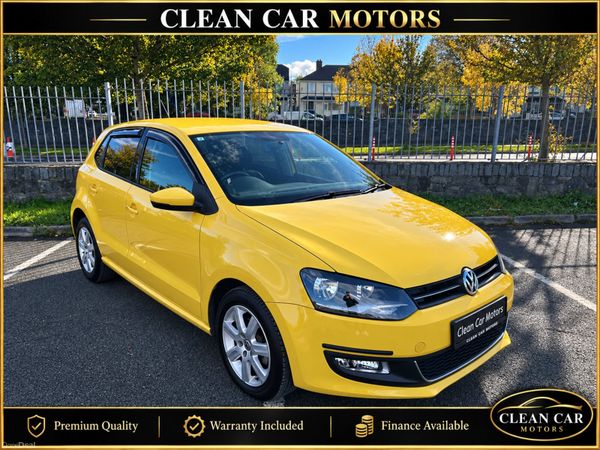 Volkswagen Polo Hatchback, Petrol, 2011, Yellow