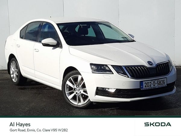 Skoda Octavia Saloon, Diesel, 2020, White
