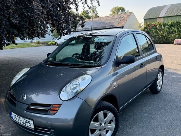 Nissan Micra Hatchback, Petrol, 2005, Grey