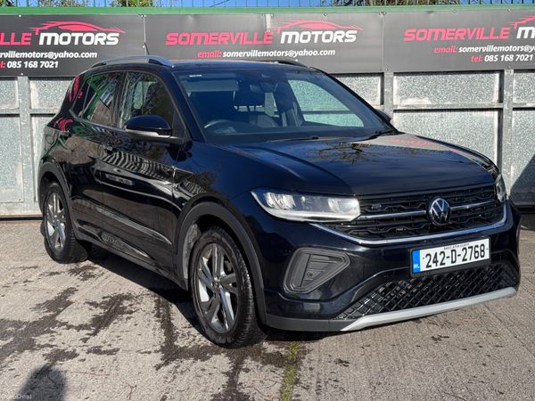 Volkswagen T-Cross Estate/Jeep, Petrol, 2024, Black