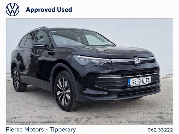 Volkswagen Tiguan SUV, Petrol Plug-in Hybrid, 2026, Black