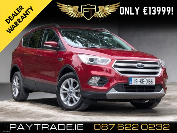 Ford Kuga SUV, Diesel, 2019, Red