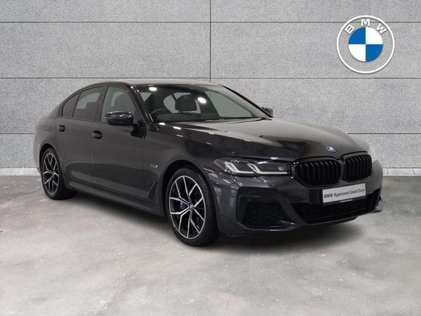 BMW 5-Series Saloon, Petrol Plug-in Hybrid, 2022, Grey