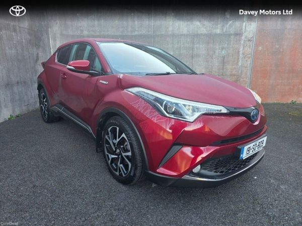Toyota C-HR SUV, Petrol Hybrid, 2019, Red
