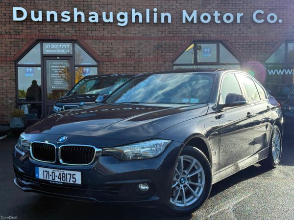 BMW 3-Series Saloon, Petrol Plug-in Hybrid, 2017, Blue
