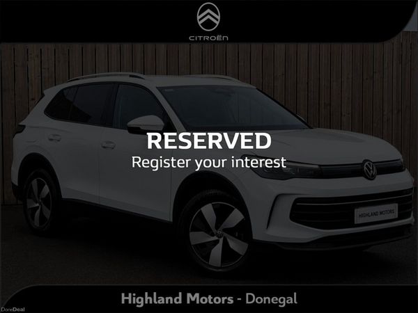 Volkswagen Tiguan SUV, Diesel, 2024, White