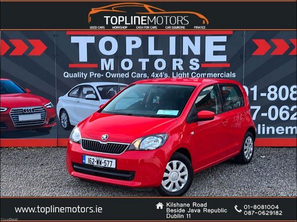 Skoda Citigo Hatchback, Petrol, 2016, Red