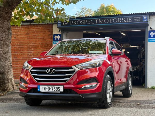 Hyundai Tucson SUV, Diesel, 2017, Red
