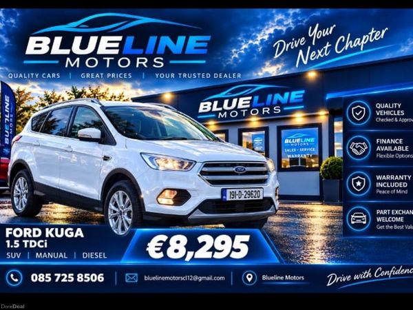 Ford Kuga SUV, Diesel, 2019, White