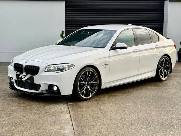 BMW 5-Series Saloon, Diesel, 2016, White