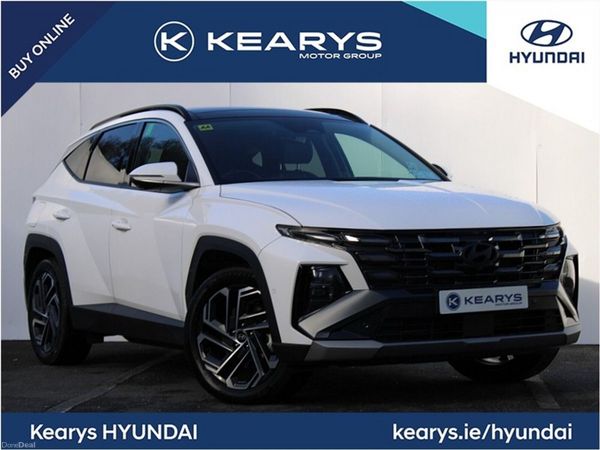 Hyundai Tucson SUV, Petrol Plug-in Hybrid, 2026, White