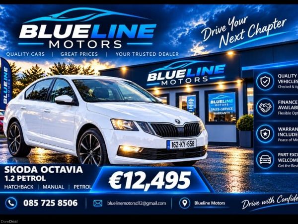 Skoda Octavia Saloon, Petrol, 2019, White