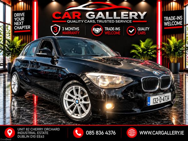 BMW 1-Series Hatchback, Diesel, 2013, Black