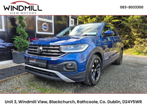 Volkswagen T-Cross MPV, Petrol, 2020, Blue