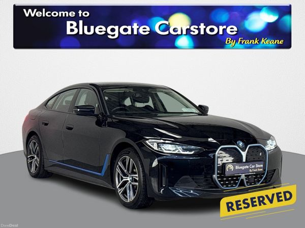 BMW i4 Saloon, Electric, 2024, Black
