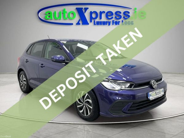 Volkswagen Polo Hatchback, Petrol, 2023, Blue