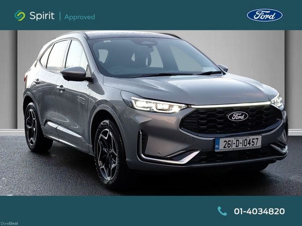 Ford Kuga SUV, Petrol Plug-in Hybrid, 2026, Grey