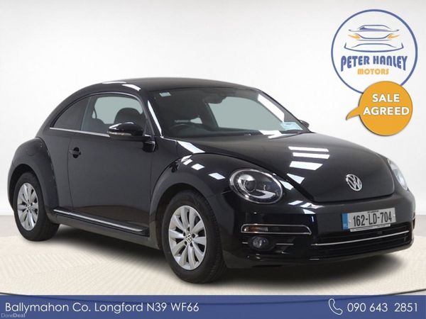 Volkswagen Beetle Hatchback, Petrol, 2016, Black