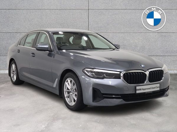 BMW 5-Series Saloon, Diesel, 2021, Blue