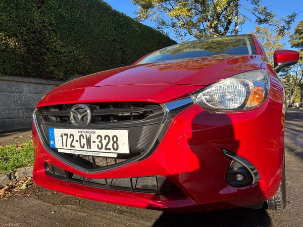 Mazda Mazda2 Hatchback, Petrol, 2017, Red