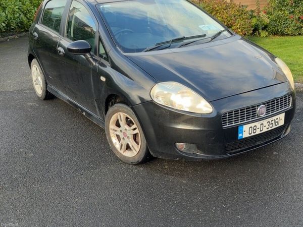 Fiat Punto Hatchback, Petrol, 2008, Black