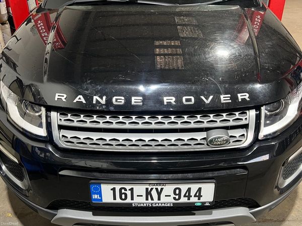 Land Rover Range Rover Evoque SUV, Diesel, 2016, Black