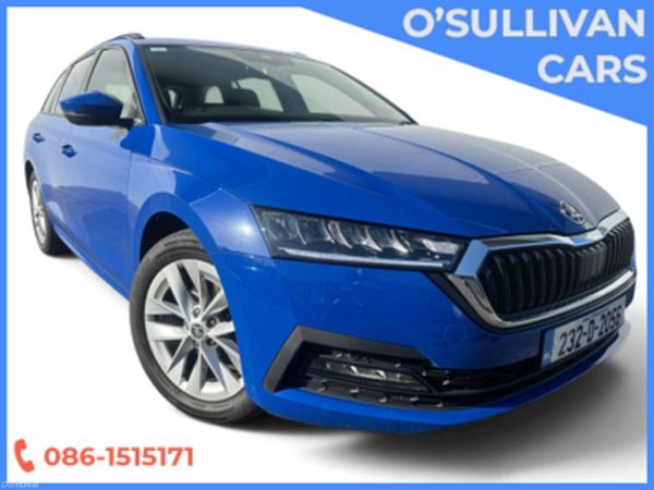 Skoda Octavia Estate, Petrol, 2023, Blue