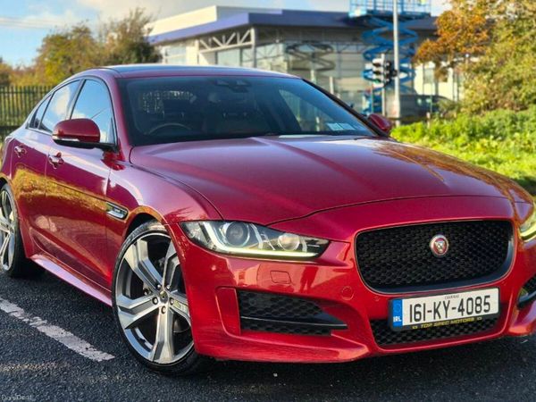 Jaguar XE Saloon, Diesel, 2016, Red