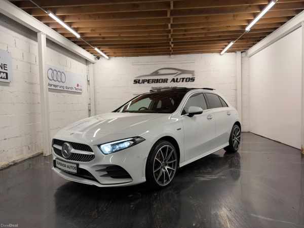 Mercedes-Benz A-Class Hatchback, Petrol Hybrid, 2021, White