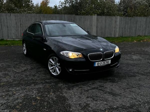 BMW 5-Series Saloon, Diesel, 2010, Black