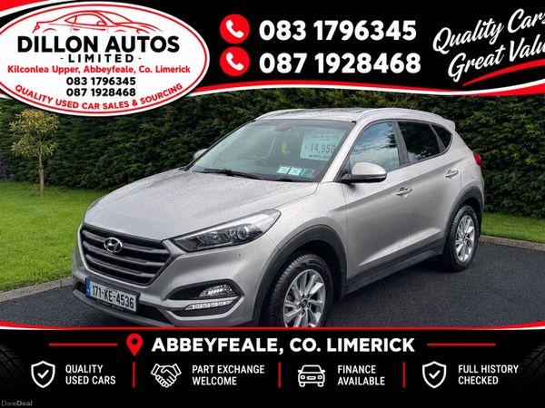Hyundai Tucson SUV, Diesel, 2017, White