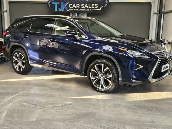 Lexus RX SUV, Petrol Hybrid, 2019, Blue