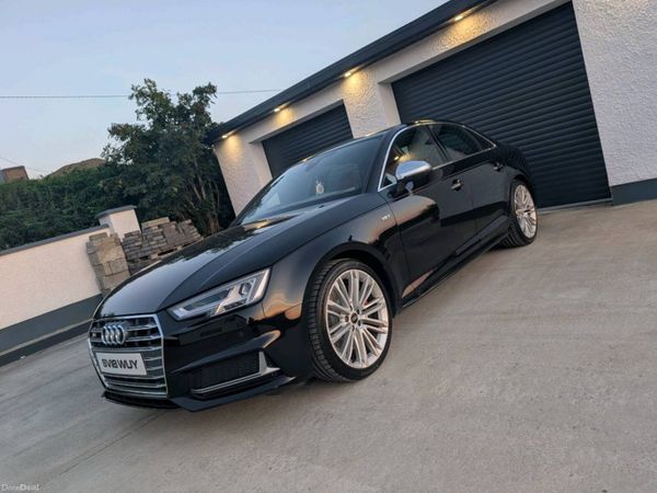 Audi S4 Saloon, Petrol, 2018, Black