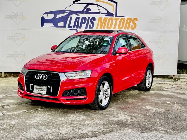 Audi Q3 SUV, Petrol, 2018, Red