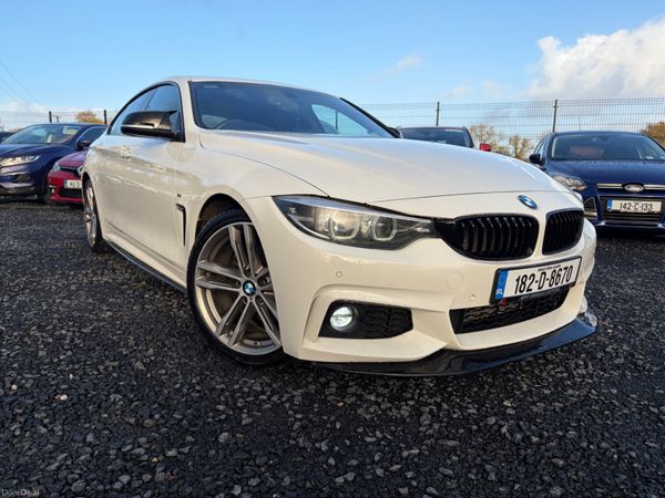 BMW 4-Series Saloon, Diesel, 2018, White